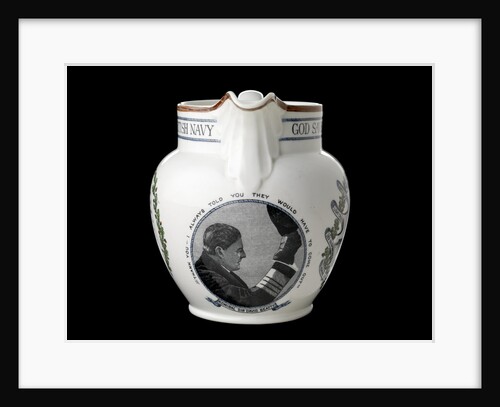 Jug with moulded lip and loop handle by Collingwood Bros. Ltd.