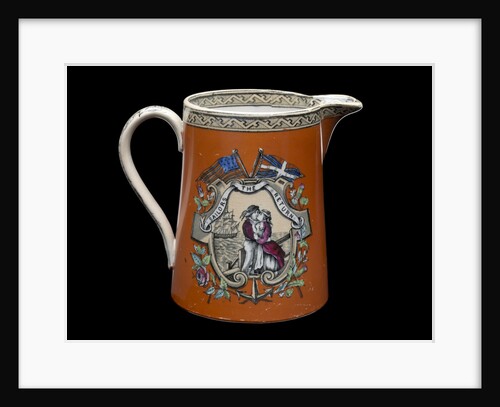 Jug, transfer-printed with a profile of Samuel Plimsoll (1824-98) by unknown