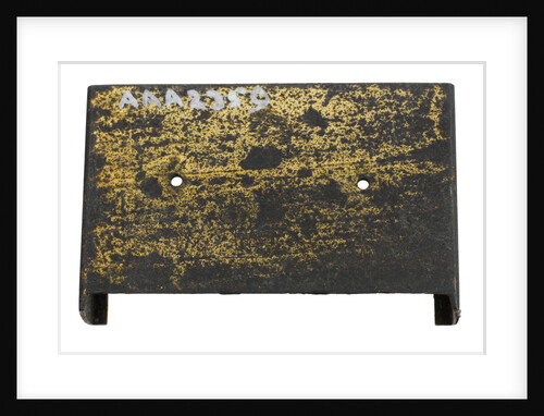 Brass plate by unknown