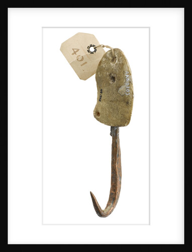Fish hook by Netsilik Inuit