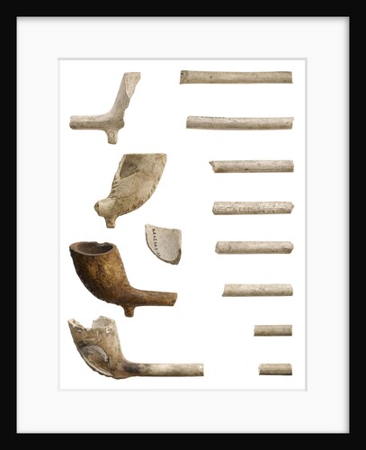 Clay pipe by T. Pescall