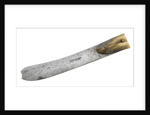 Knife blade by Wigfall & Co.