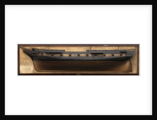 Design model of HMS 'Diamond' (1848) by unknown