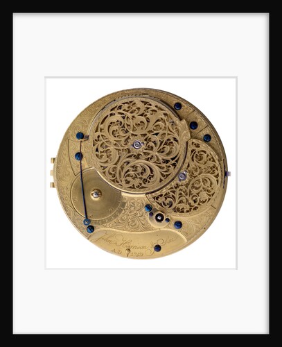 Harrison's marine timekeeper H4 by John Harrison