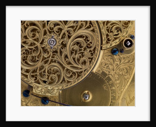 Detail of Harrison's marine timekeeper H4 by John Harrison