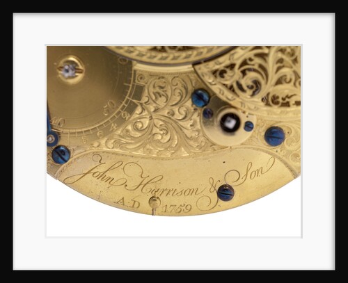 Harrison's marine timekeeper H4 by John Harrison