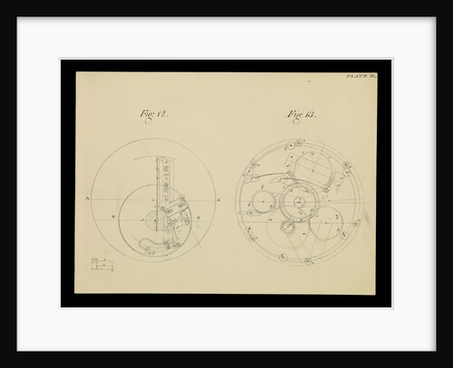 Figure 8 of 10 relating to Harrison's 4th marine timekeeper taken from 'The Principles of Mr Harrison’s Timekeeper’ (1767) by unknown