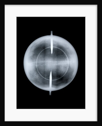 Globe x-ray by Nicolas Lane