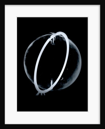 Globe x-ray by Johann Gabriel Doppelmayr
