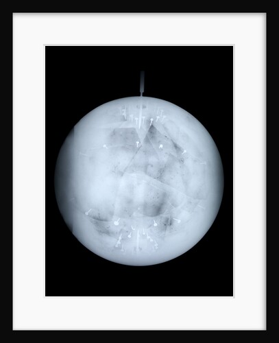 Globe x-ray by Georg Christoph Eimmart