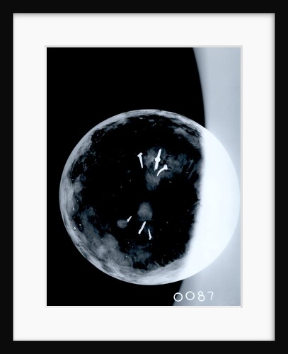Globe x-ray by Johann Gabriel Doppelmayr
