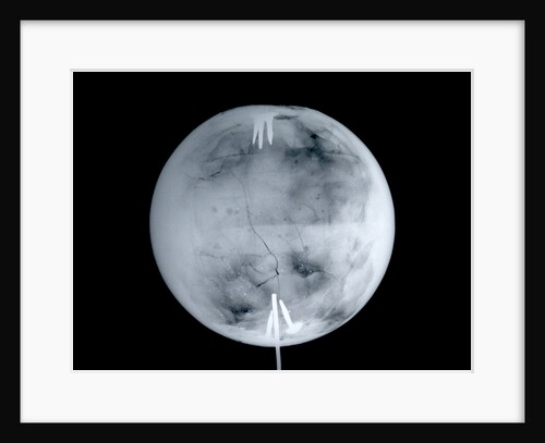 Globe x-ray by Herman Moll