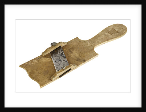 A vegetable slicer made from whalebone by unknown