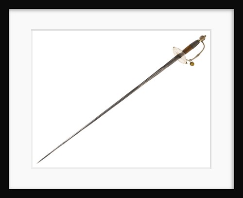 Small-sword, which belonged to Major-General William Souter, Royal Marines (active 1758-1794) by William Kersill