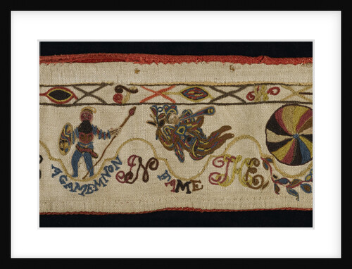 Detail of a valence by unknown