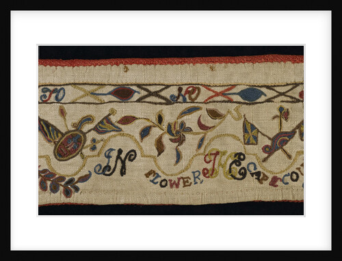 Detail of a valence by unknown