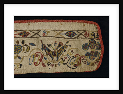 Detail of a valence by unknown