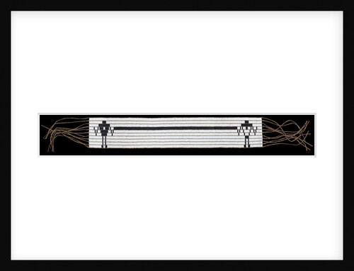 Wampum friendship belt by Ken Maracle