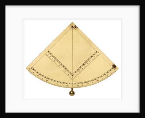 Mariner's quadrant by unknown