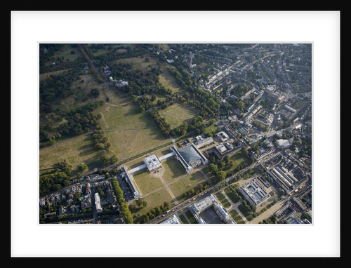 Aerial view of National Maritime Museum and Queen's House, Greenwich by National Maritime Museum