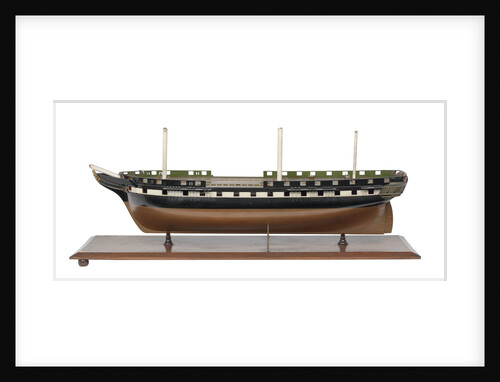 50-gun frigate HMS 'Vernon' (1832) by unknown