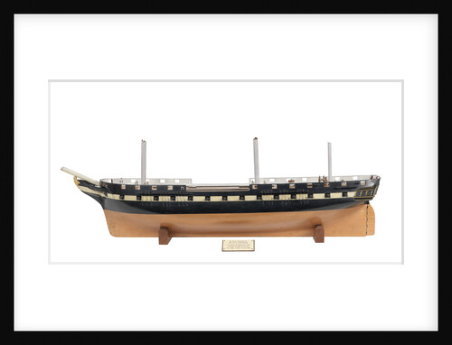 50-gun frigate HMS 'Nankin' (1850) by unknown