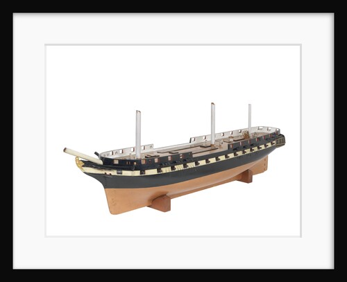 50-gun frigate HMS 'Nankin' (1850) by unknown