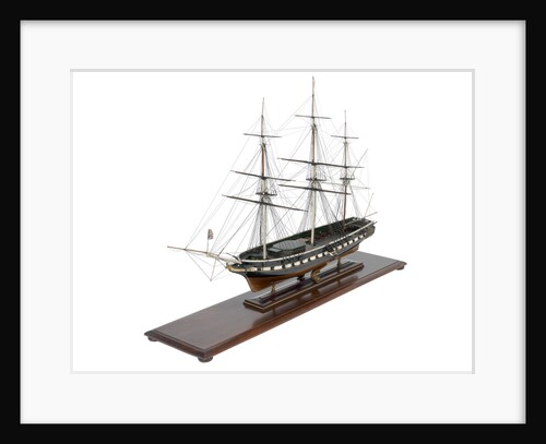 Miniature frigate 'Royal Adelaide' (1834) by unknown