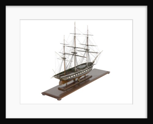 Miniature frigate 'Royal Adelaide' (1834) by unknown