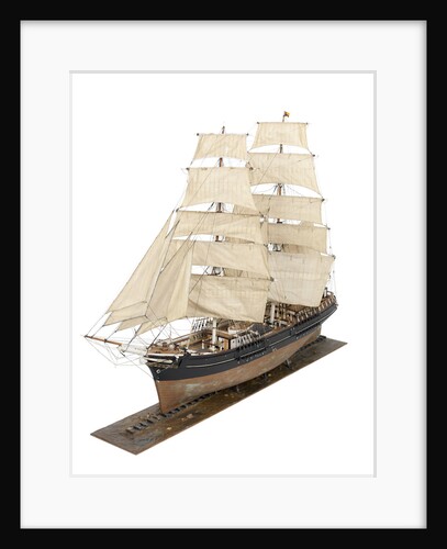 Sailing brig 'Marie Sophie' (1879) by Max T. Davey