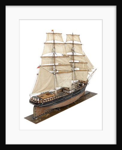 Sailing brig 'Marie Sophie' (1879) by Max T. Davey