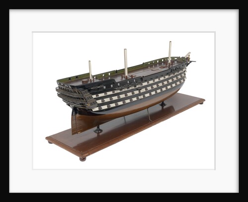 110-gun first rate HMS 'Queen' (1839) by unknown