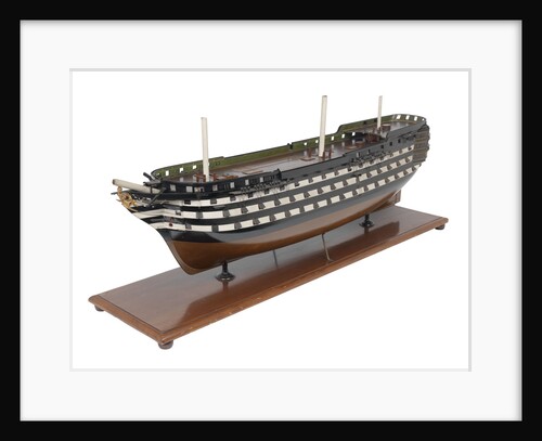 110-gun first rate HMS 'Queen' (1839) by unknown