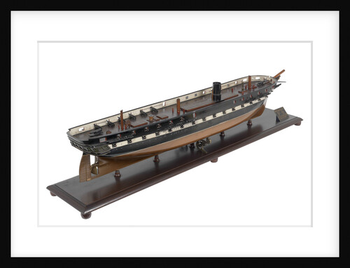 51-gun steam frigate HMS 'Immortalite' (1859) by unknown