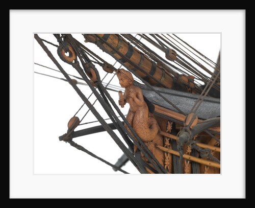 Model of 'Sirene' (1823); French; Frigate; 52 guns by unknown