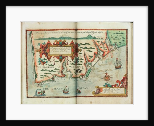 A description of the sea coastes, of the land of Algarbe, and a parte of the Condado with their shew & opening by Lucas Janz Waghenaer