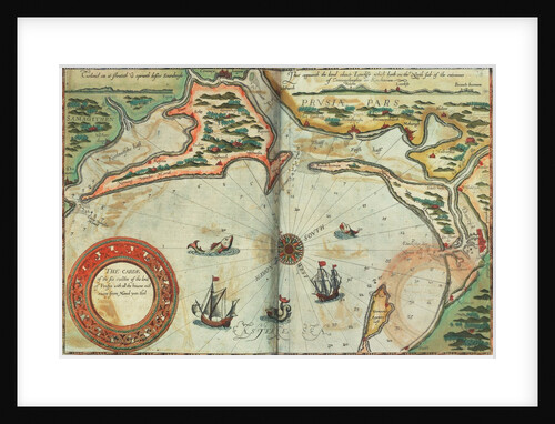 Coast of Prussia with all the havens and rivers from Memel to Heel by Lucas Janz Waghenaer