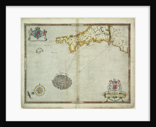 The Spanish and English fleets near Plymouth on 30 - 31 July, 1588 by Robert Adams