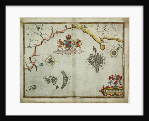 The battle off the Isle of Wight on 4 August, 1588 by Robert Adams