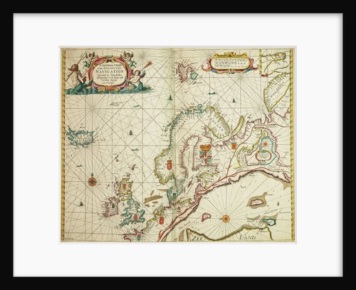 A general chart of the northern navigation by John Seller