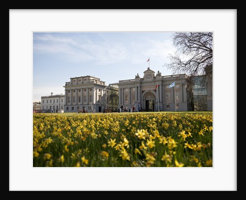 Exterior of the National Maritime Museum, Greenwich in spring by National Maritime Museum