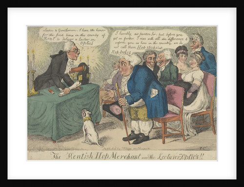 The Kentish Hop Merchant and the Lecturer on Optics!! by George Woodward
