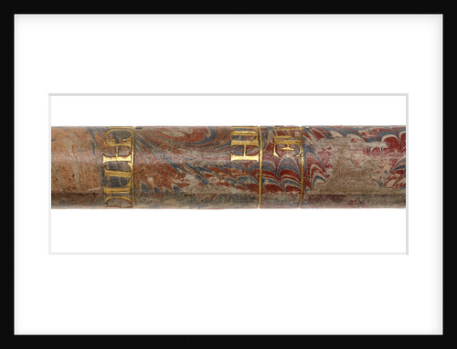 Galilean telescope, 1661, one of the oldest dated telescopes in Britain by Jacob Cunigham