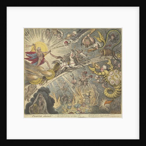 Phaeton alarm'd by James Gillray