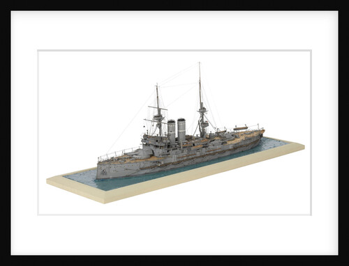 HMS 'Hindustan' (1903) by Alma Claude Burlton Cull