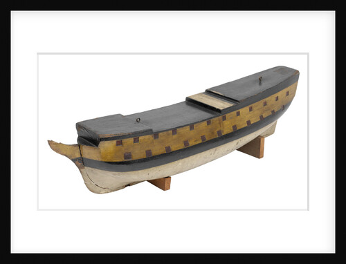 A model of 'Ludlow Castle' (1723) warship, forth rate, 40-guns by unknown