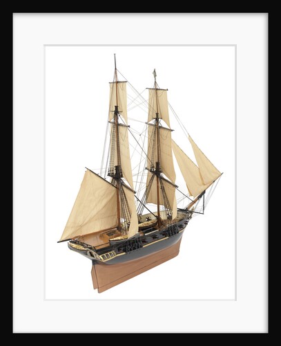 Brig of 14-guns 'Orion' (1830) by Thomas W. Smith