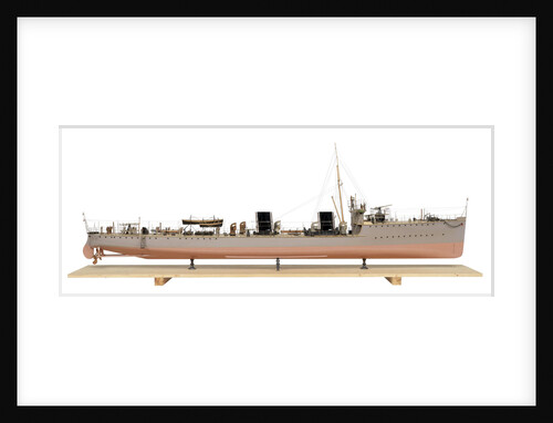 Model of destroyer HMS 'Boyne' (1904) by unknown