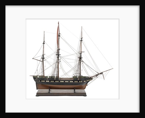Sloop and sixth rate warship HMS 'Actaeon' (1831) 28 Guns by unknown