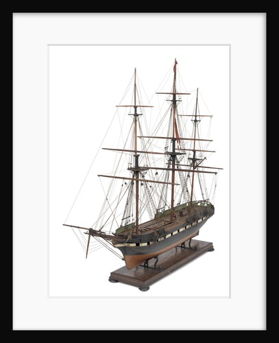 Sloop and sixth rate warship HMS 'Actaeon' (1831) 28 Guns by unknown